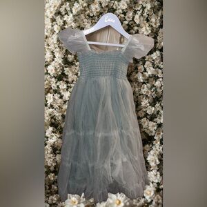 Elegant Blue Kids Dress